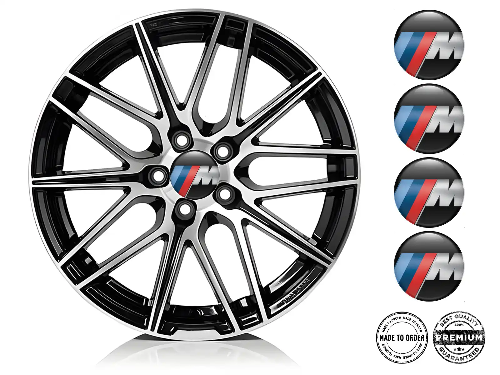 BMW Gewölbtes Sticker Logo Luxus Interstellar Racing